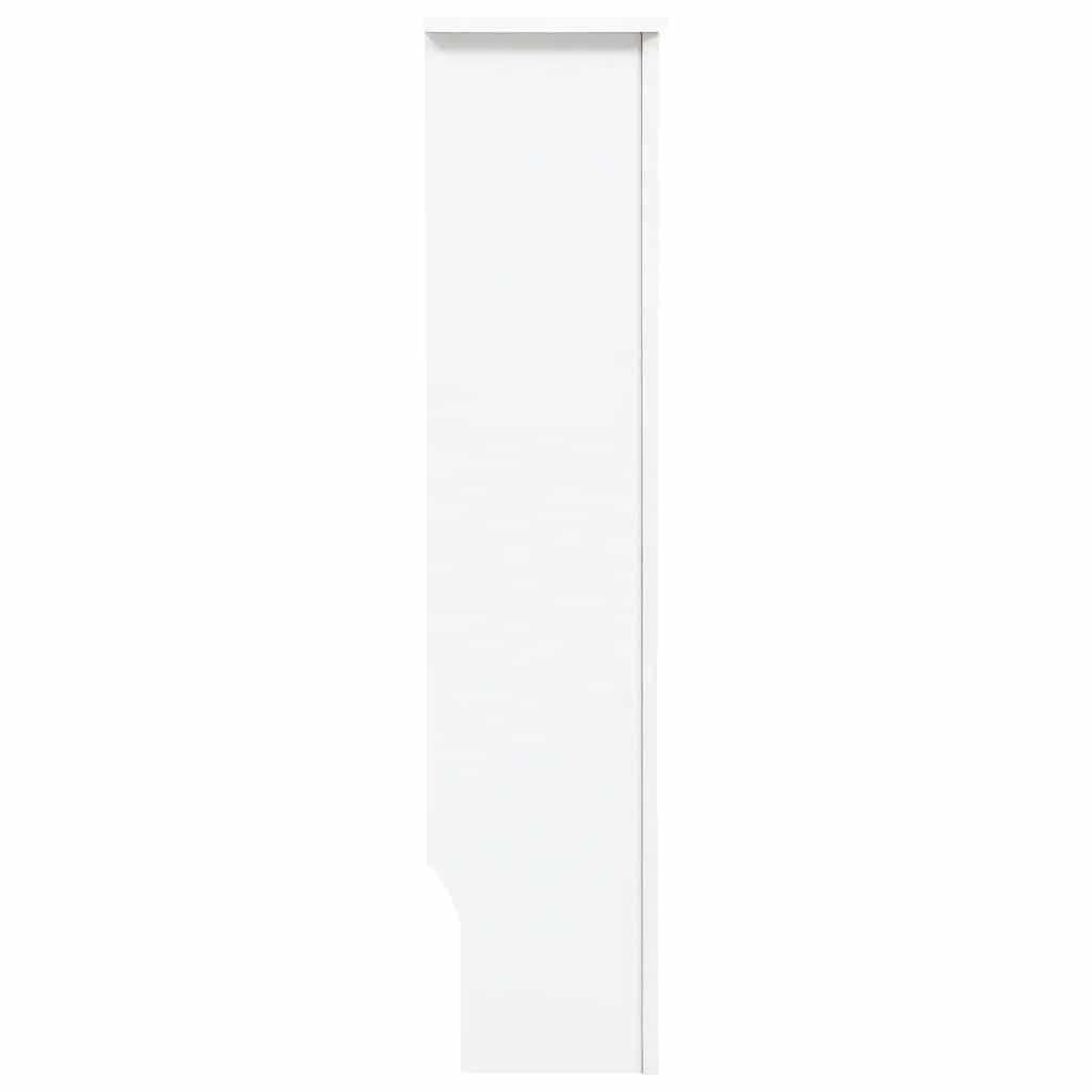 Pokrovi za radijator 2 kom bijeli 112 x 19 x 81,5 cm MDF