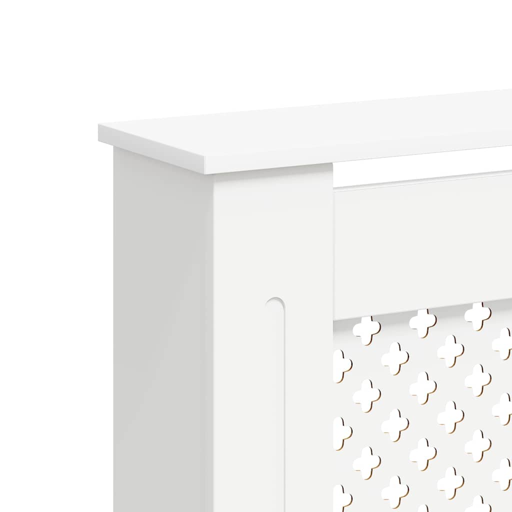 Pokrovi za radijator 2 kom bijeli 172 x 19 x 81,5 cm MDF