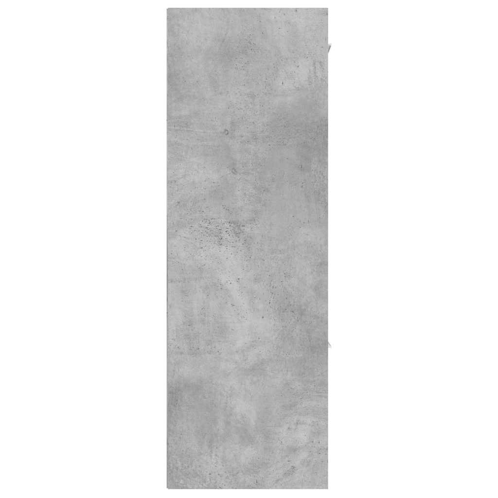 Ormarić za pohranu siva boja betona 60 x 29,5 x 90 cm drveni