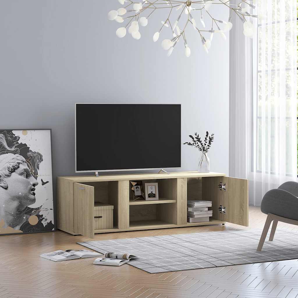 TV ormarić boja hrasta sonome 120x34x37 cm konstruirano drvo