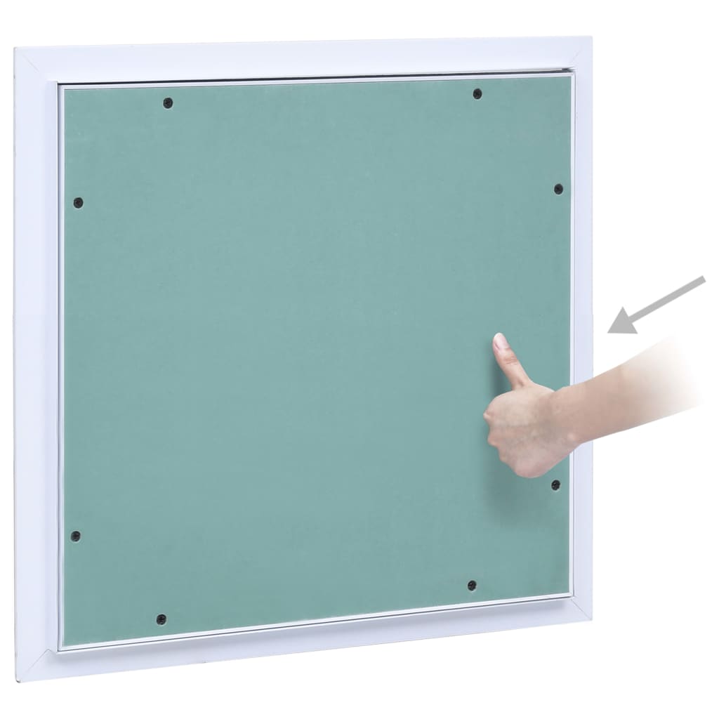Pristupna ploča s aluminijskim okvirom i knaufom 200 x 200 mm
