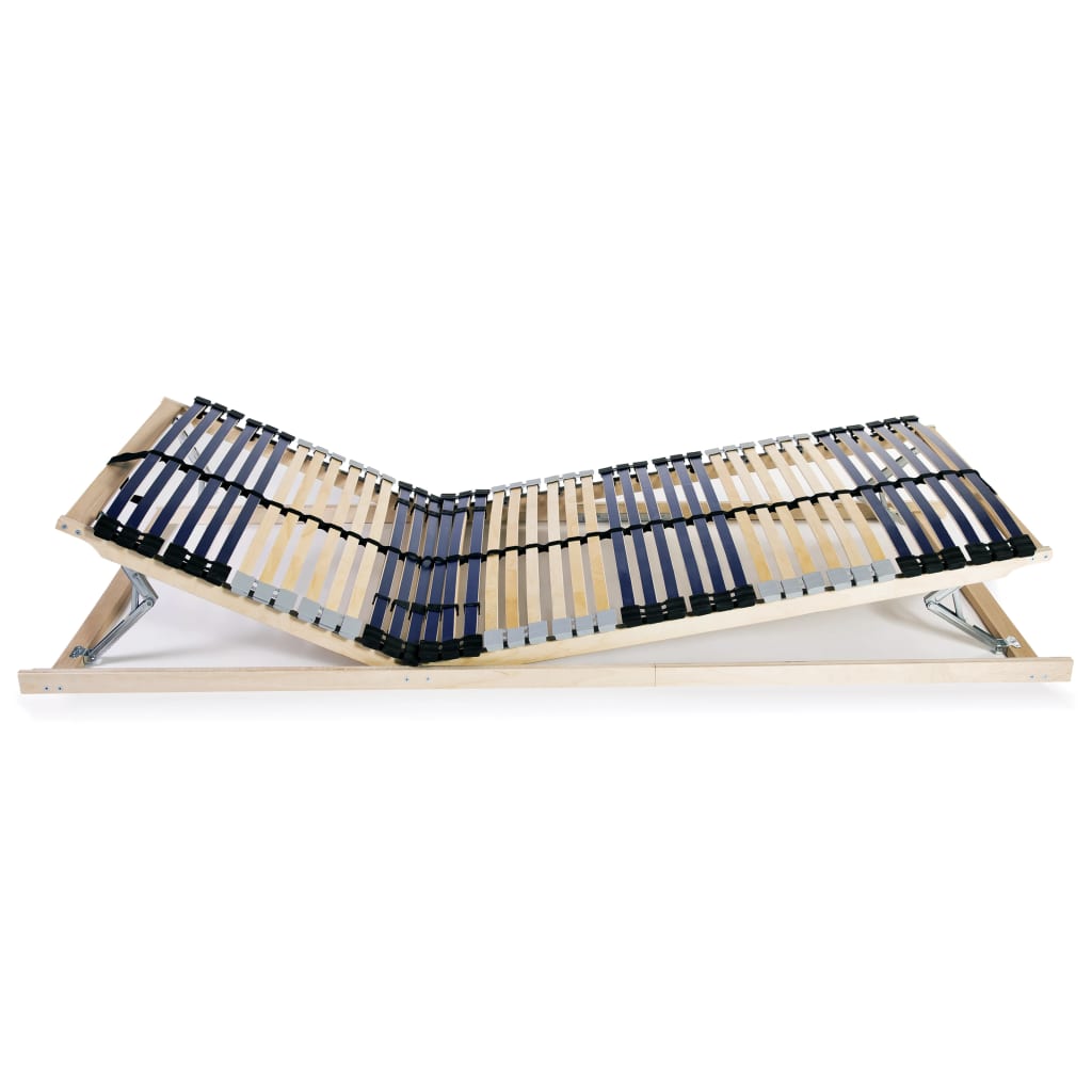 Podnice za krevet 2 kom s 42 letvice i 7 zona 80 x 200 cm
