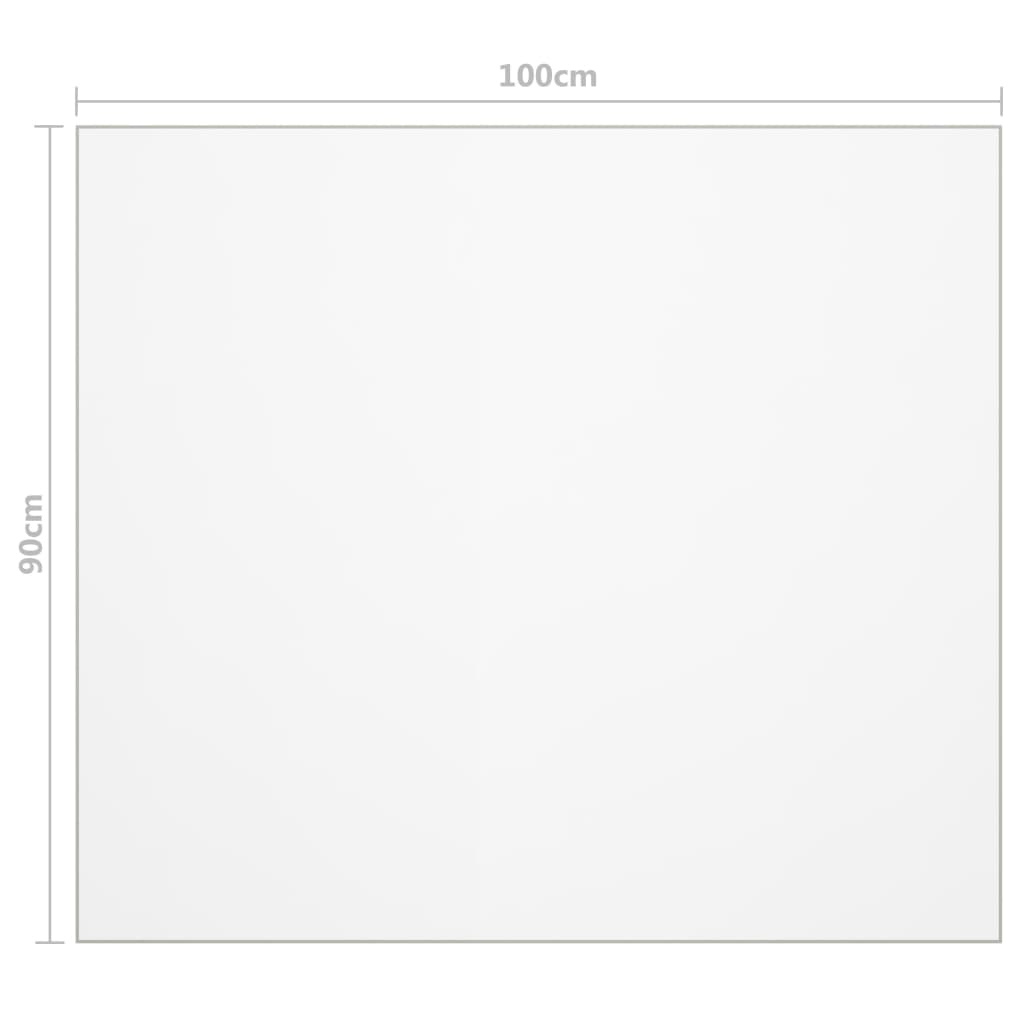 Zaštita za stol mat 100 x 90 cm 1,6 mm PVC