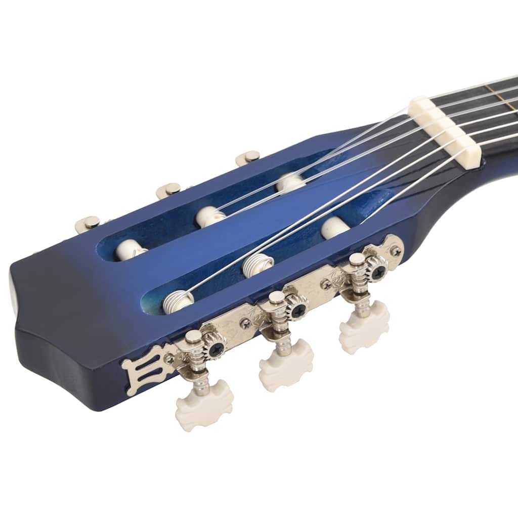 Klasična gitara za početnike i djecu plava 3/4 36"