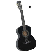 Klasična gitara za početnike i djecu crna 3/4 36"