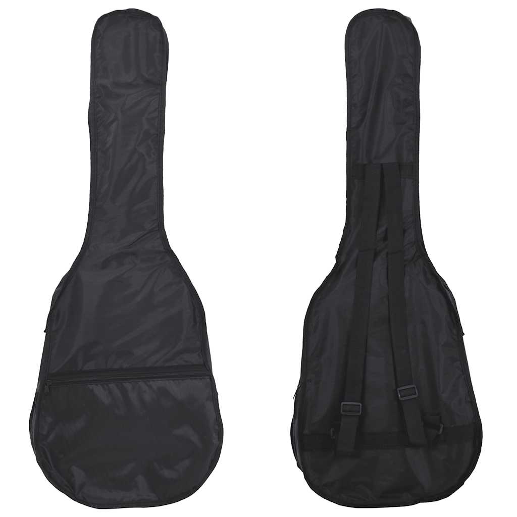 8-dijelni set klasične gitare za početnike crni 1/2 34"