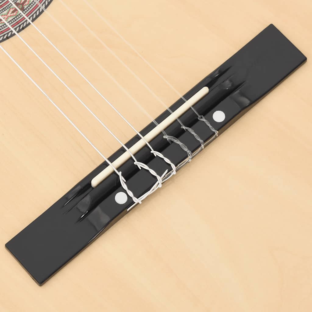 12-dijelni set akustične gitare Western s prorezom i 6 žica 38"