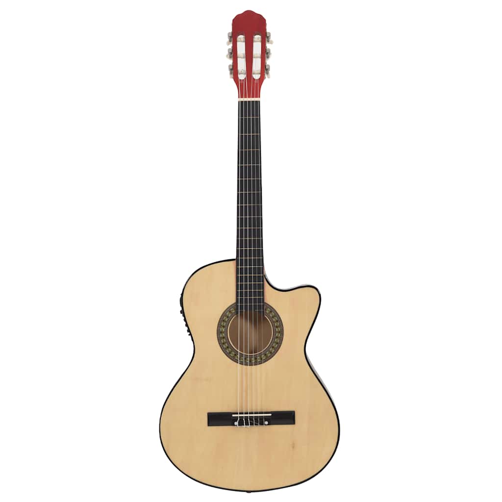 Klasična gitara Western s prorezom, ujednačivačem i 6 žica