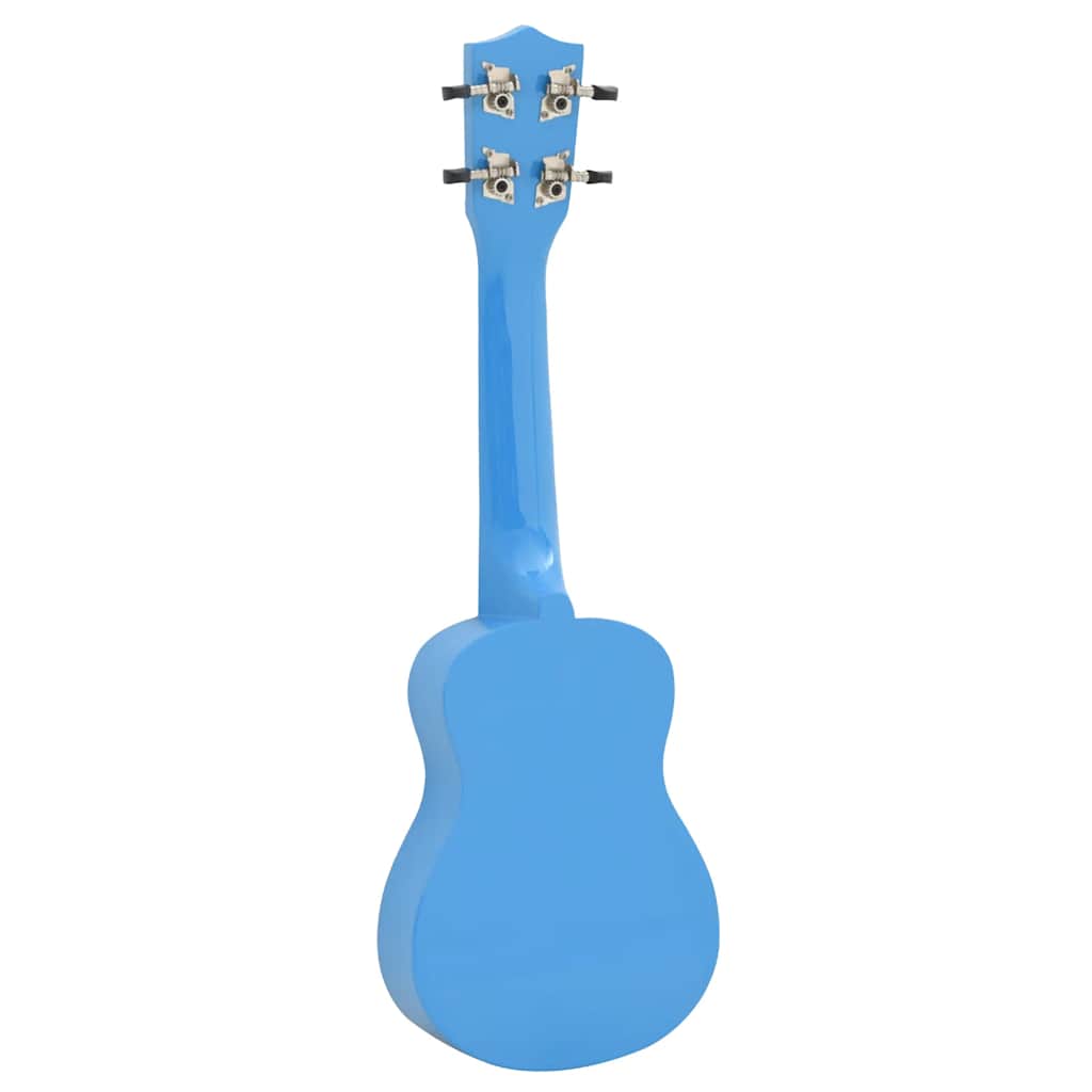 Set dječjeg ukulelea Soprano s torbom svjetloplavi 23 "