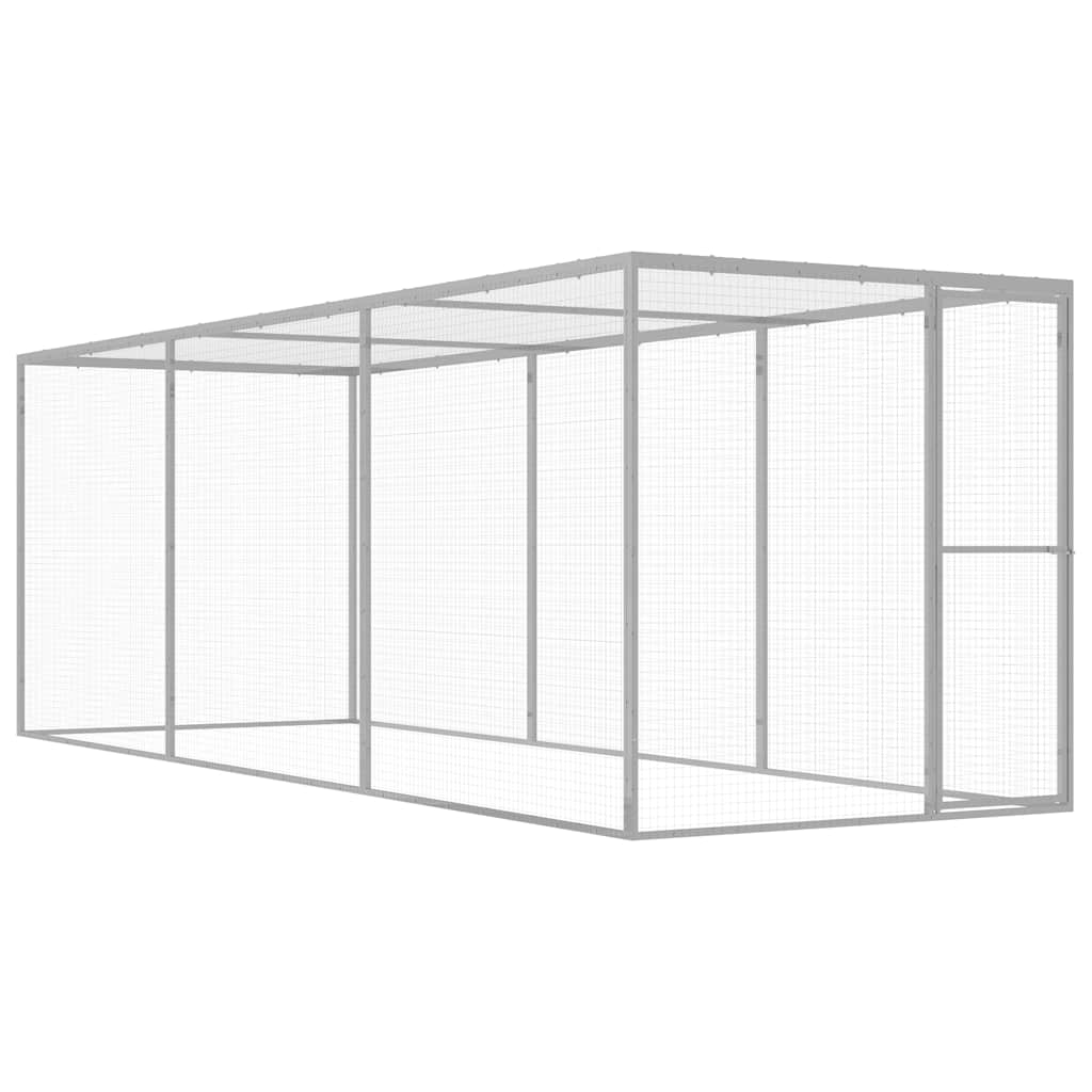 Kavez za mačke 4,5 x 1,5 x 1,5 m od pocinčanog čelika