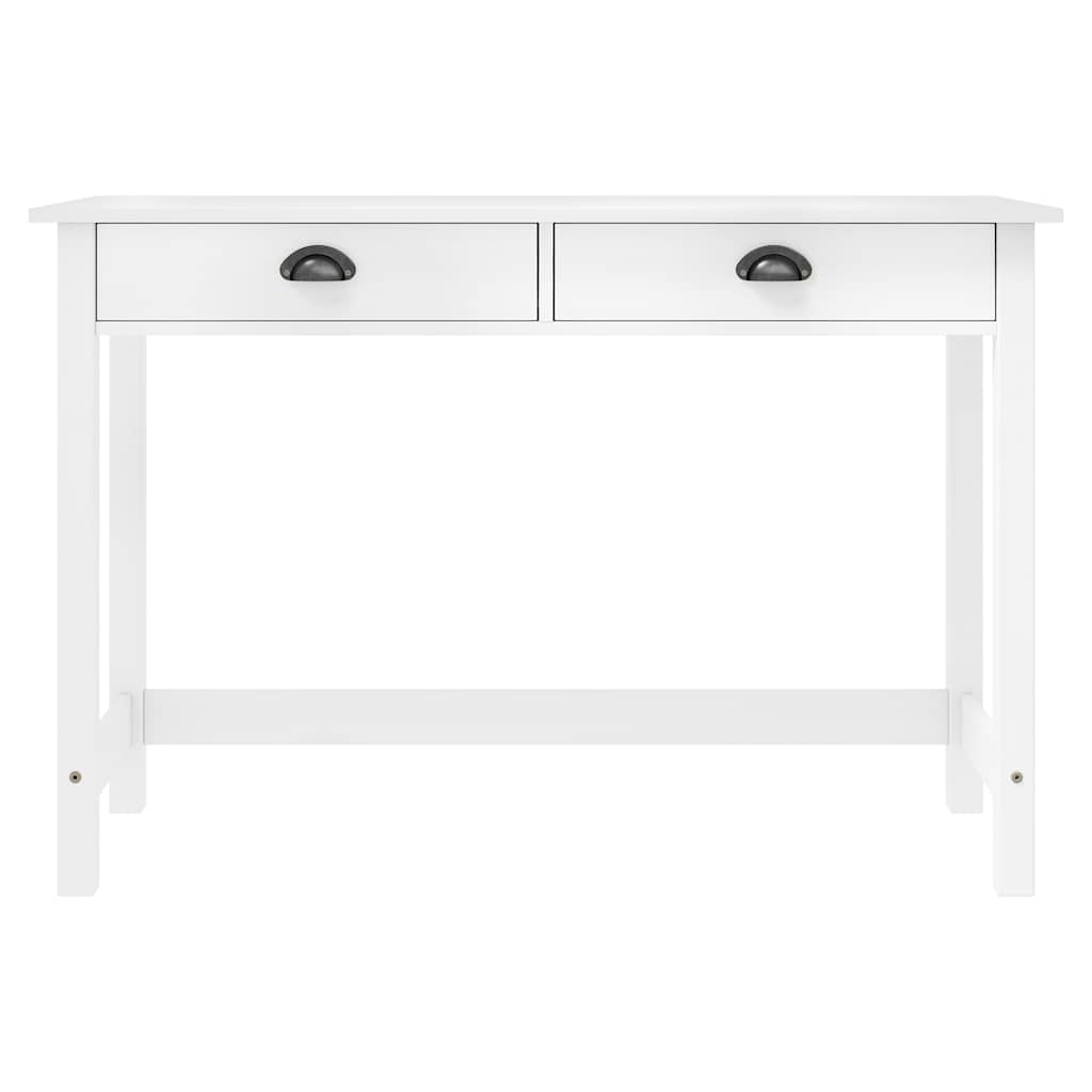 Konzolni stol Hill s 2 ladice 110x45x74 cm od masivne borovine