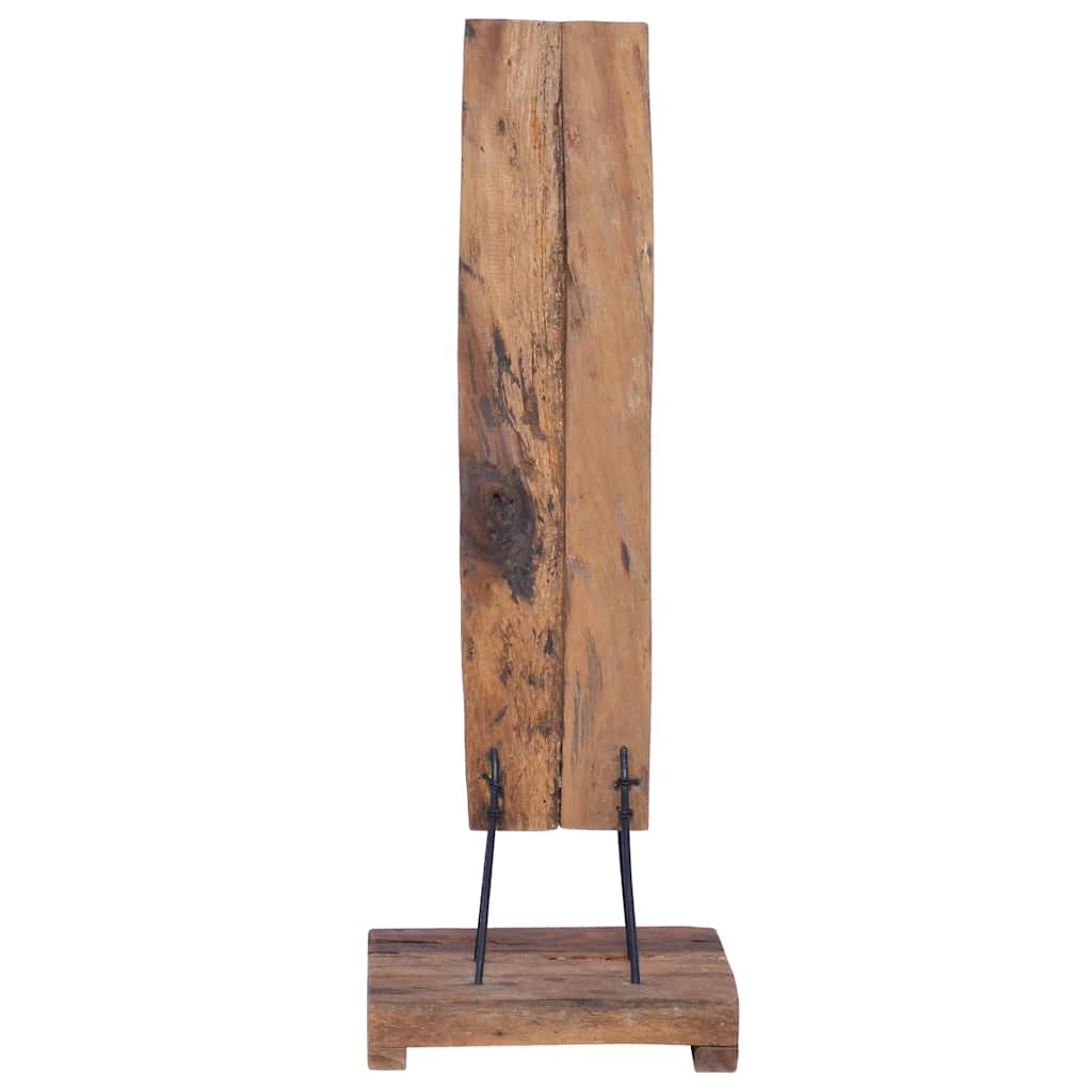 Stalak za vino za 6 boca 35 x 35 x 100 cm od masivne tikovine