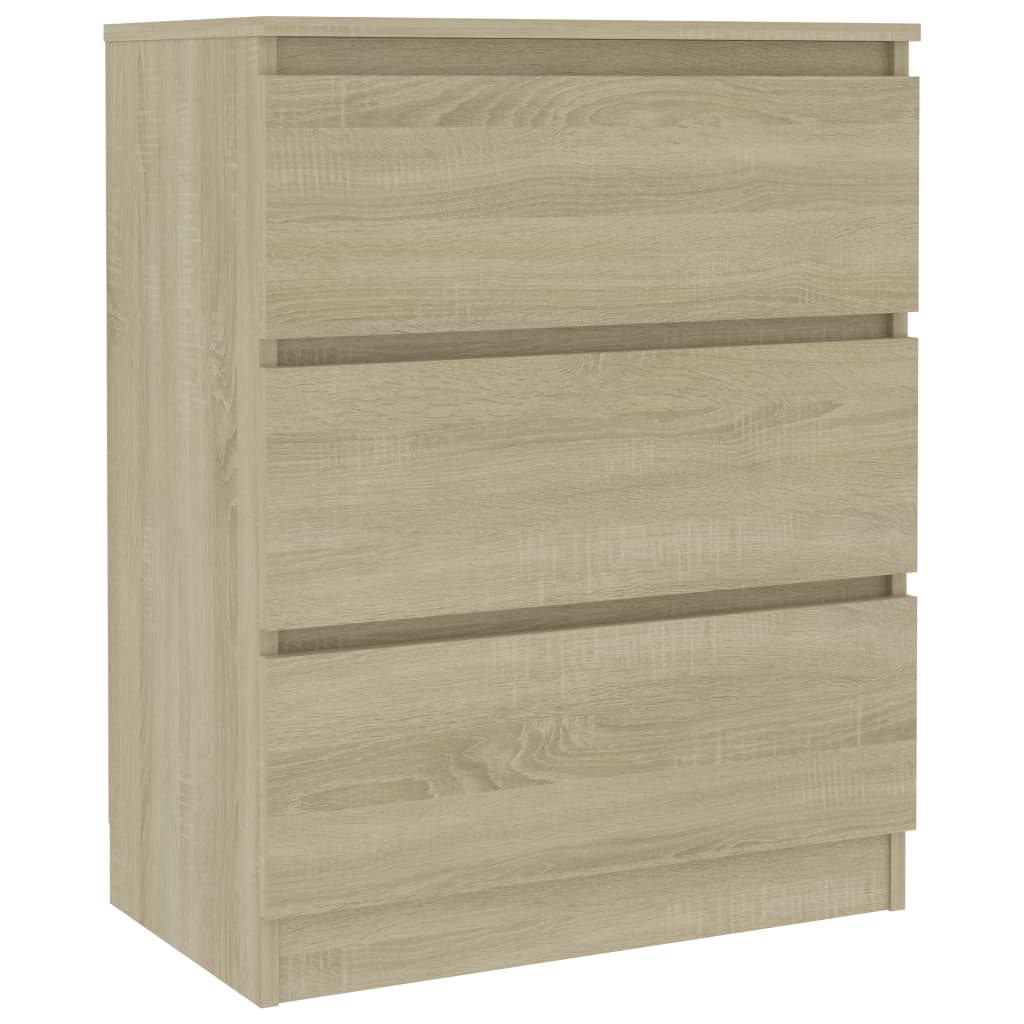 Komoda boja hrasta sonome 60 x 35 x 76 cm od konstruiranog drva
