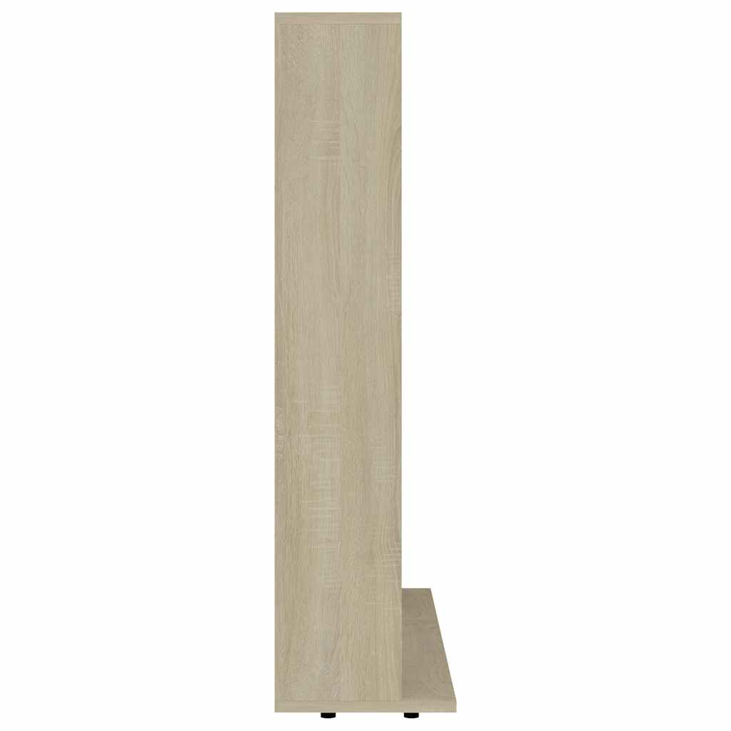 Ormarić za CD-ove boja hrasta 100x23x89,5 cm konstruirano drvo