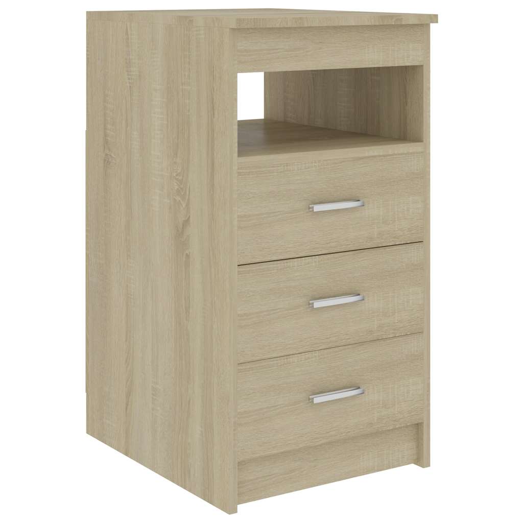 Ladičar boja hrasta sonome 40 x 50 x 76 cm konstruirano drvo