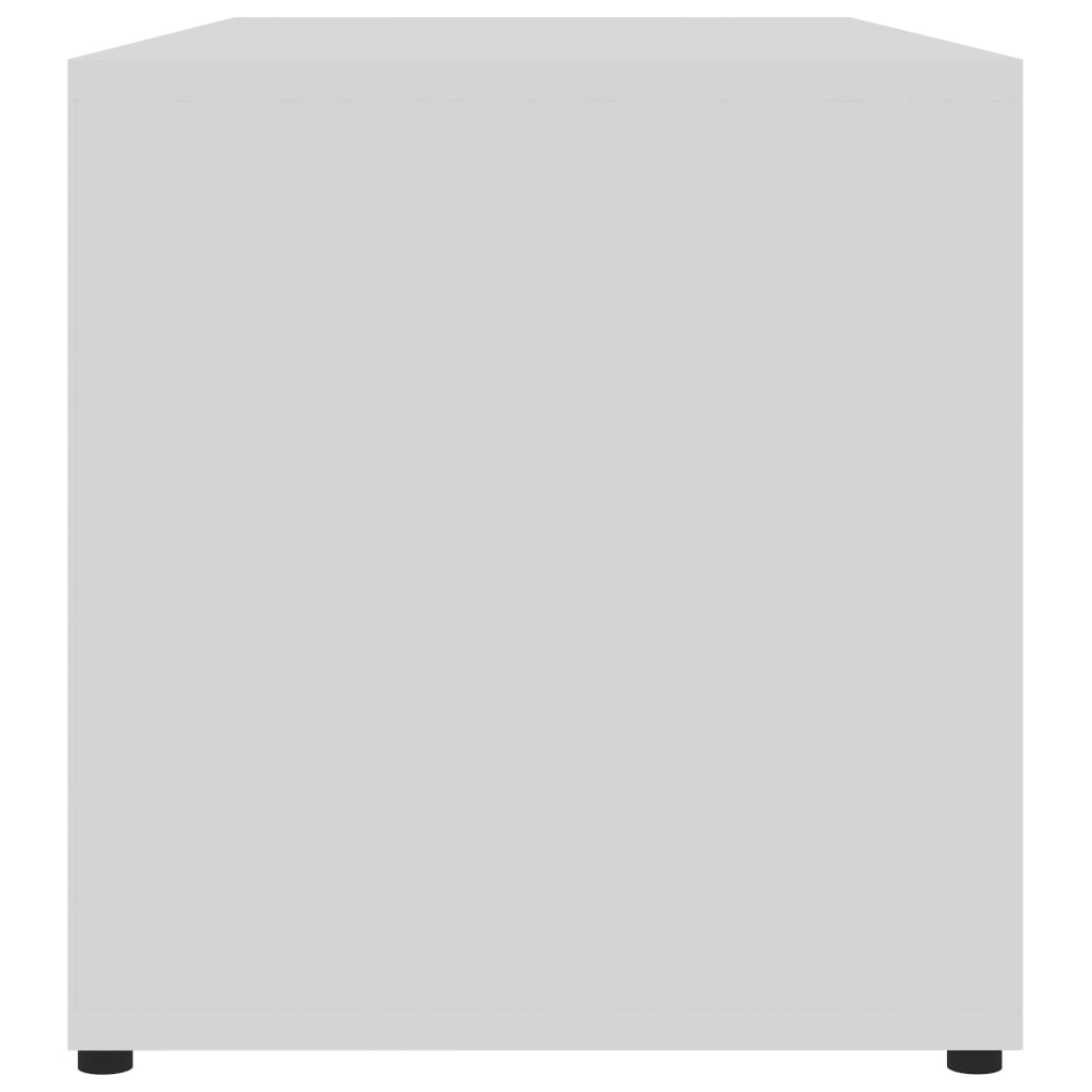 TV ormarić bijeli 80 x 34 x 36 cm od konstruiranog drva