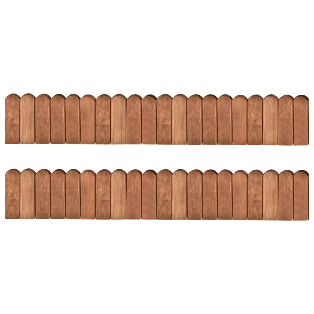 Rolane ograde 2 kom 120 cm od impregnirane borovine