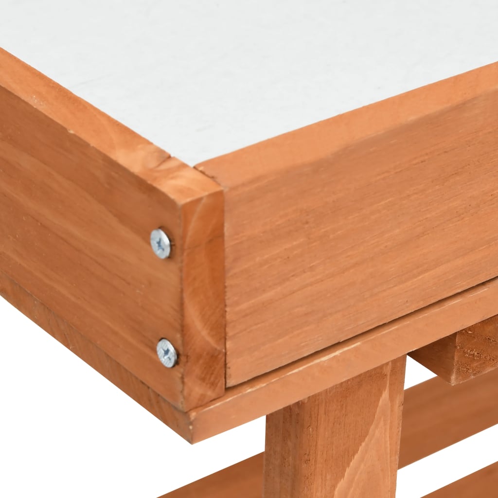Stalak za biljke 76 x 37 x 89 cm od jelovine