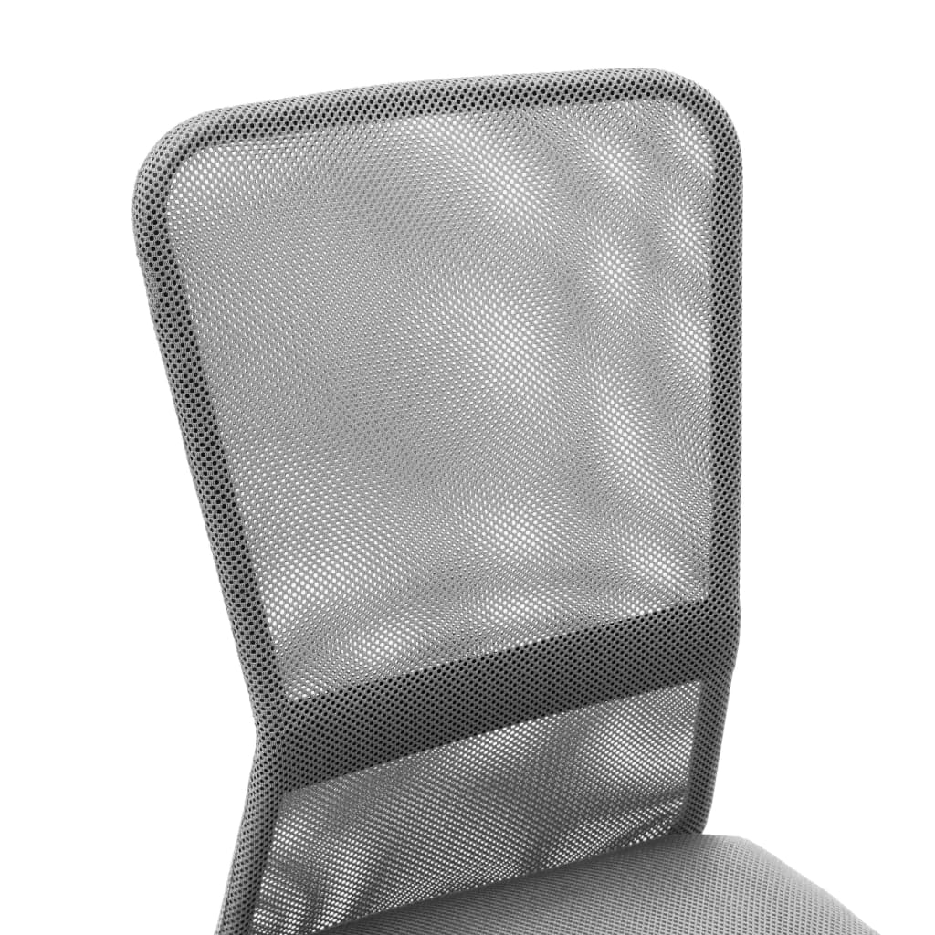 Uredska stolica siva 44 x 52 x 100 cm od mrežaste tkanine