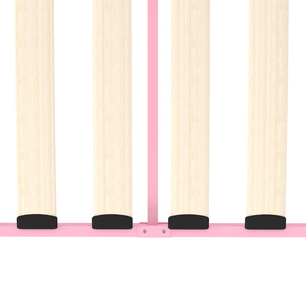 Okvir za dnevni ležaj ružičasti metalni 90 x 200 cm