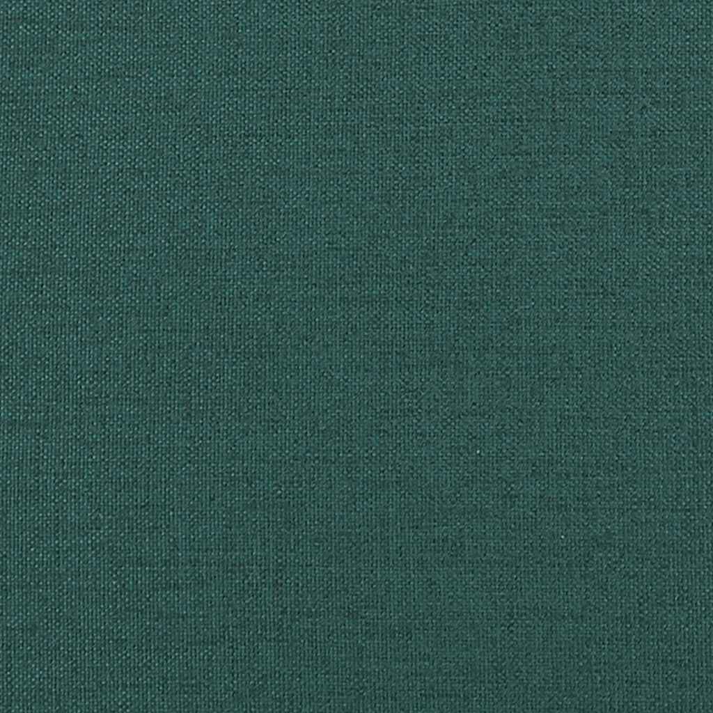 Masažna fotelja od tkanine tamnozelena