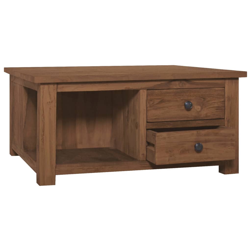 Stolić za kavu 68 x 68 x 33 cm od masivne tikovine