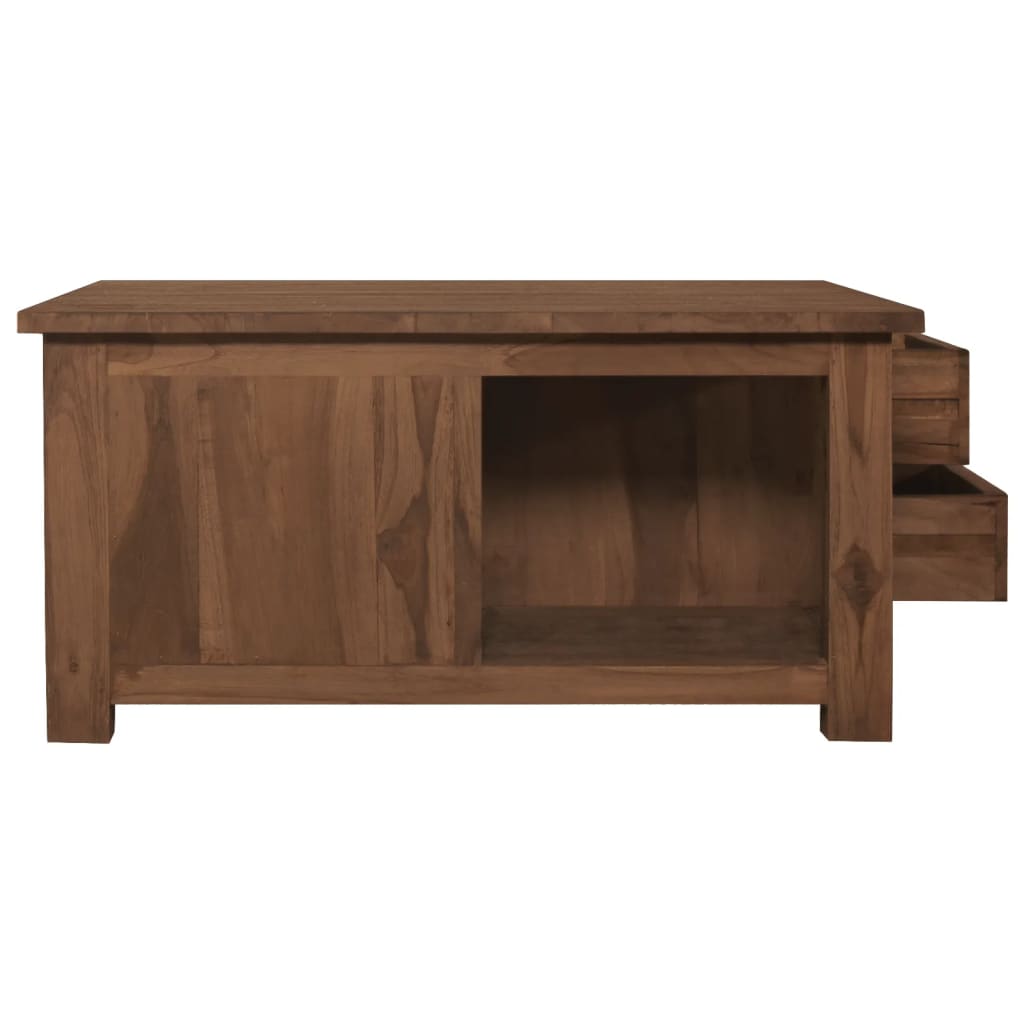 Stolić za kavu 68 x 68 x 33 cm od masivne tikovine