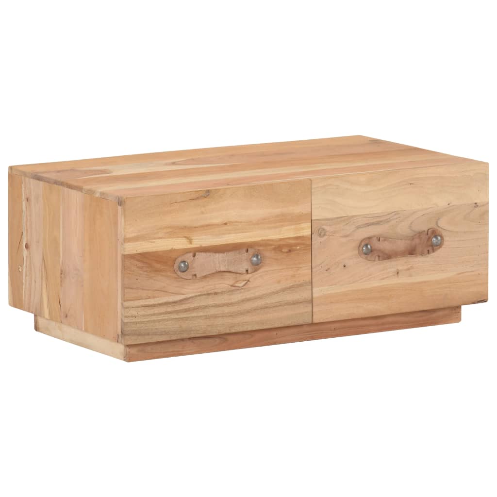 Stolić za kavu 90 x 50 x 35 cm od masivnog obnovljenog drva