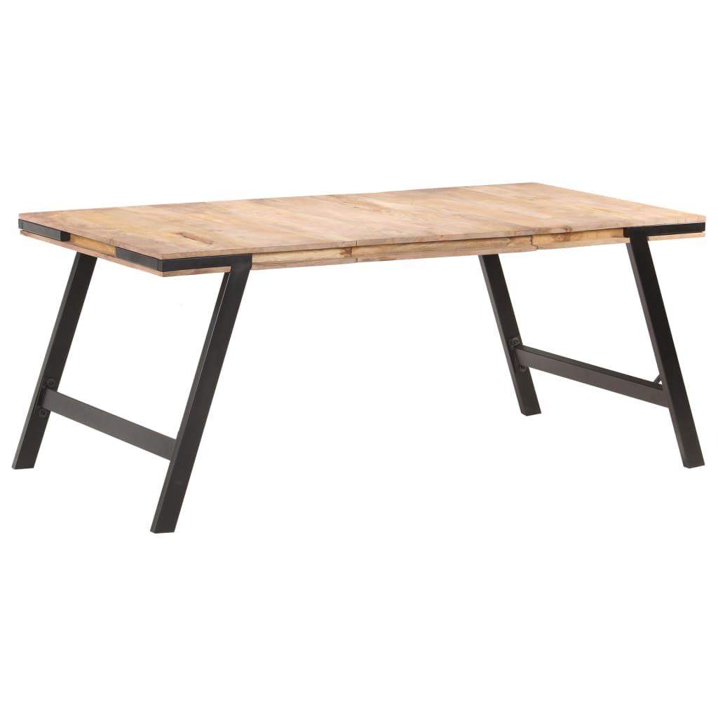 Blagovaonski stol 180 x 90 x 76 cm od masivnog drva manga