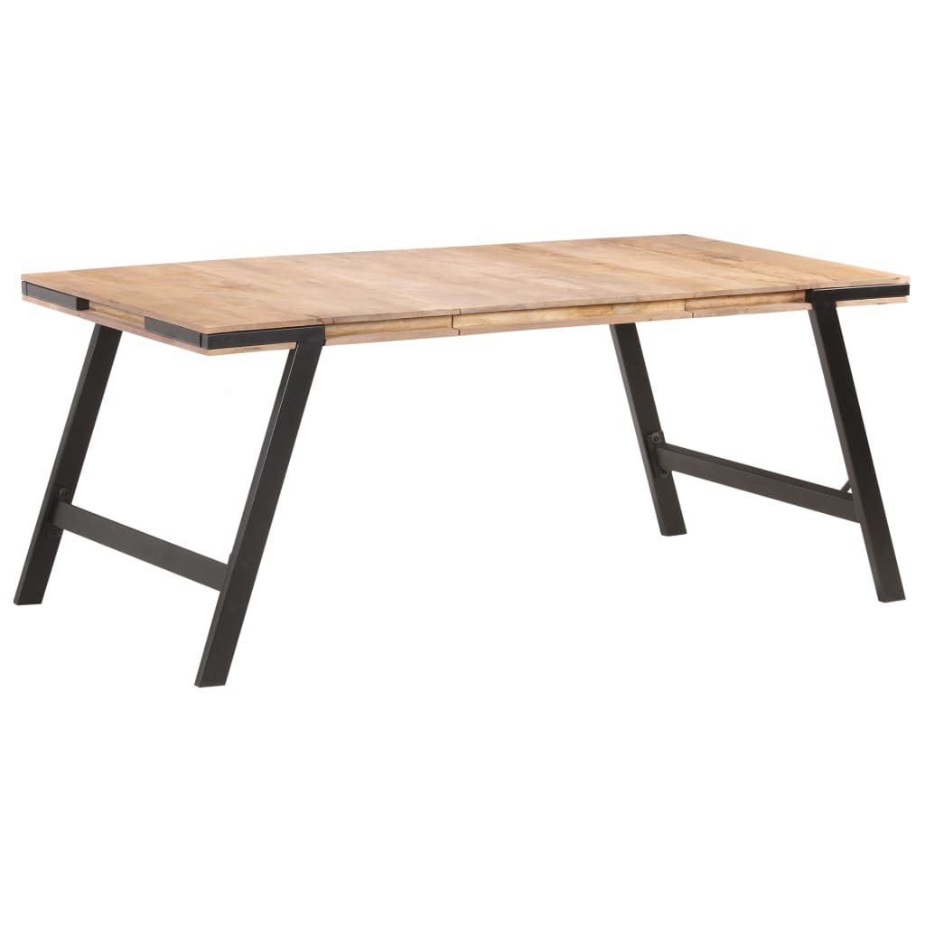 Blagovaonski stol 180 x 90 x 76 cm od masivnog drva manga