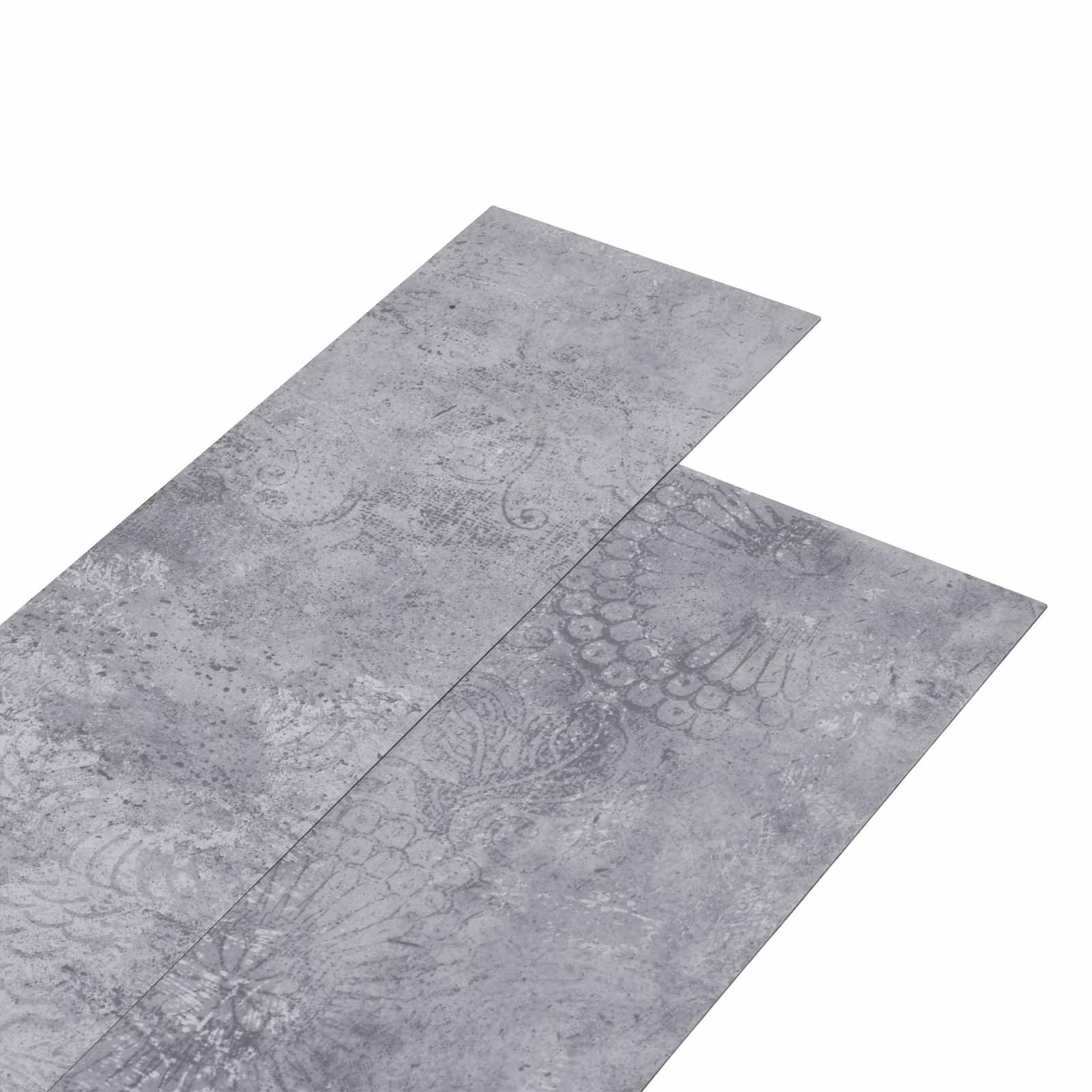 Podne daske 18 pcs Sivi 5,26 m² PVC