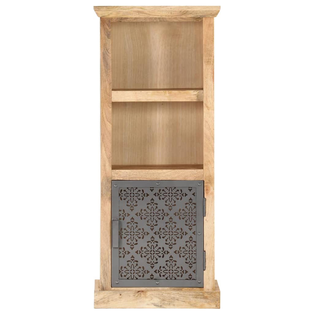 Visoka komoda s vratima 45 x 32 x 110 cm od masivnog drva manga