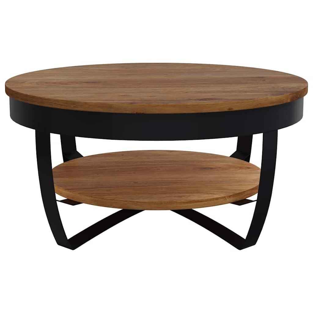 Stolić za kavu 65 x 65 x 32 cm od masivnog bagremovog drva
