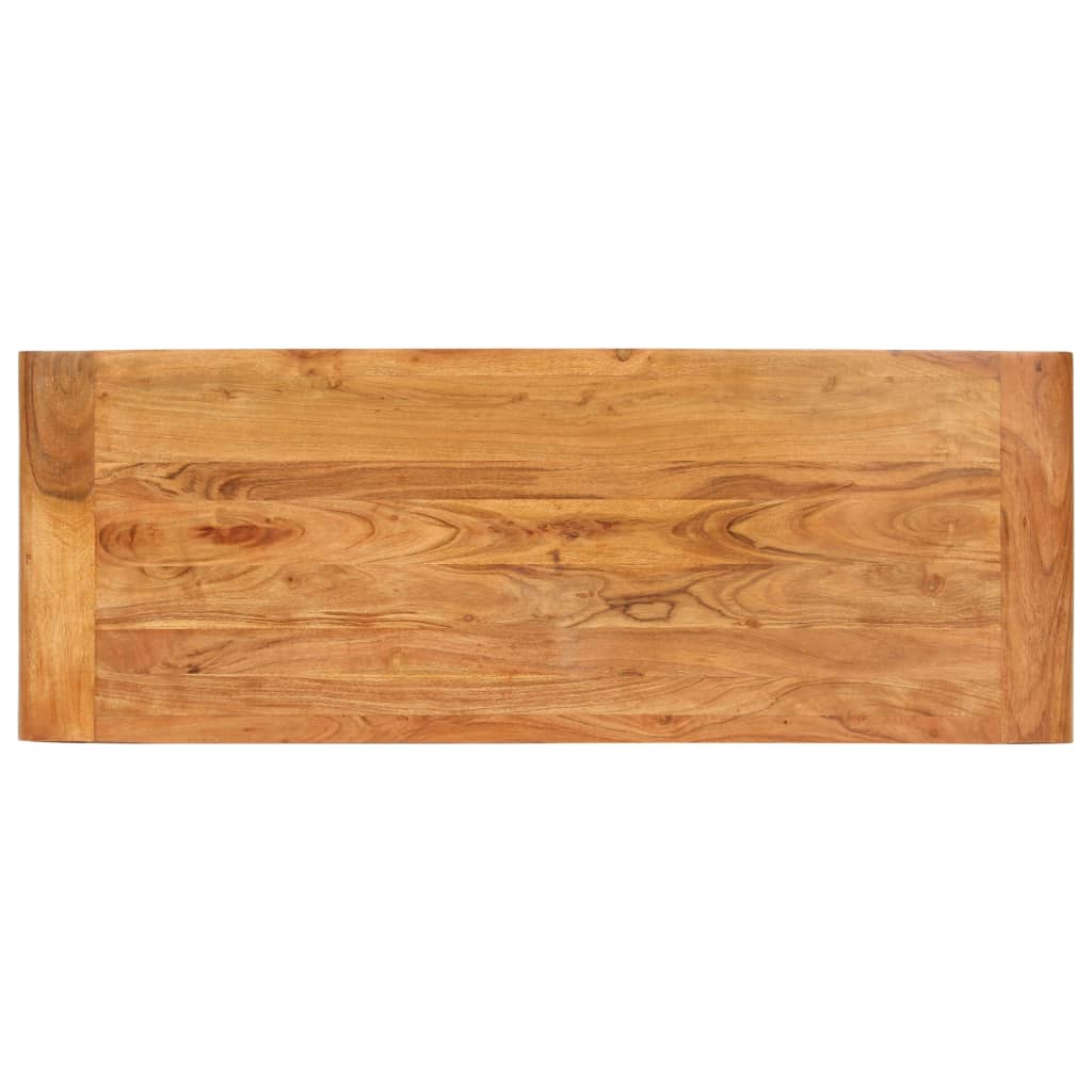 Konzolni stol 110x40x76 cm drvo bagrema s premazom boje meda