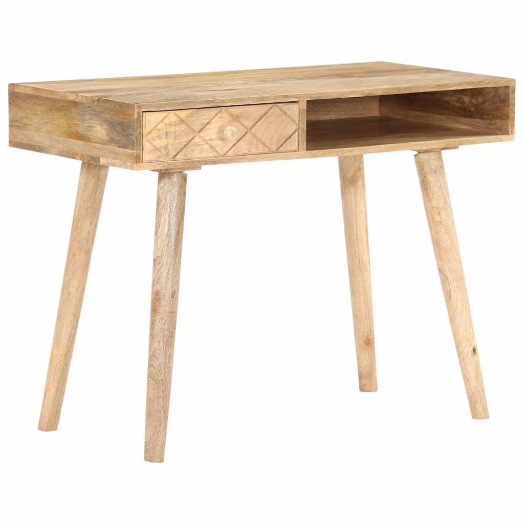Toaletni stolić 100 x 50 x 76 cm od masivnog drva manga