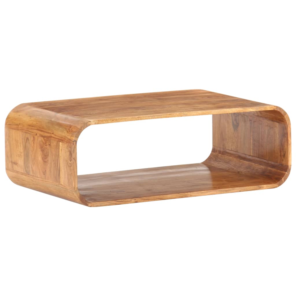 Stolić za kavu 90 x 50 x 30 cm od masivnog bagremovog drva