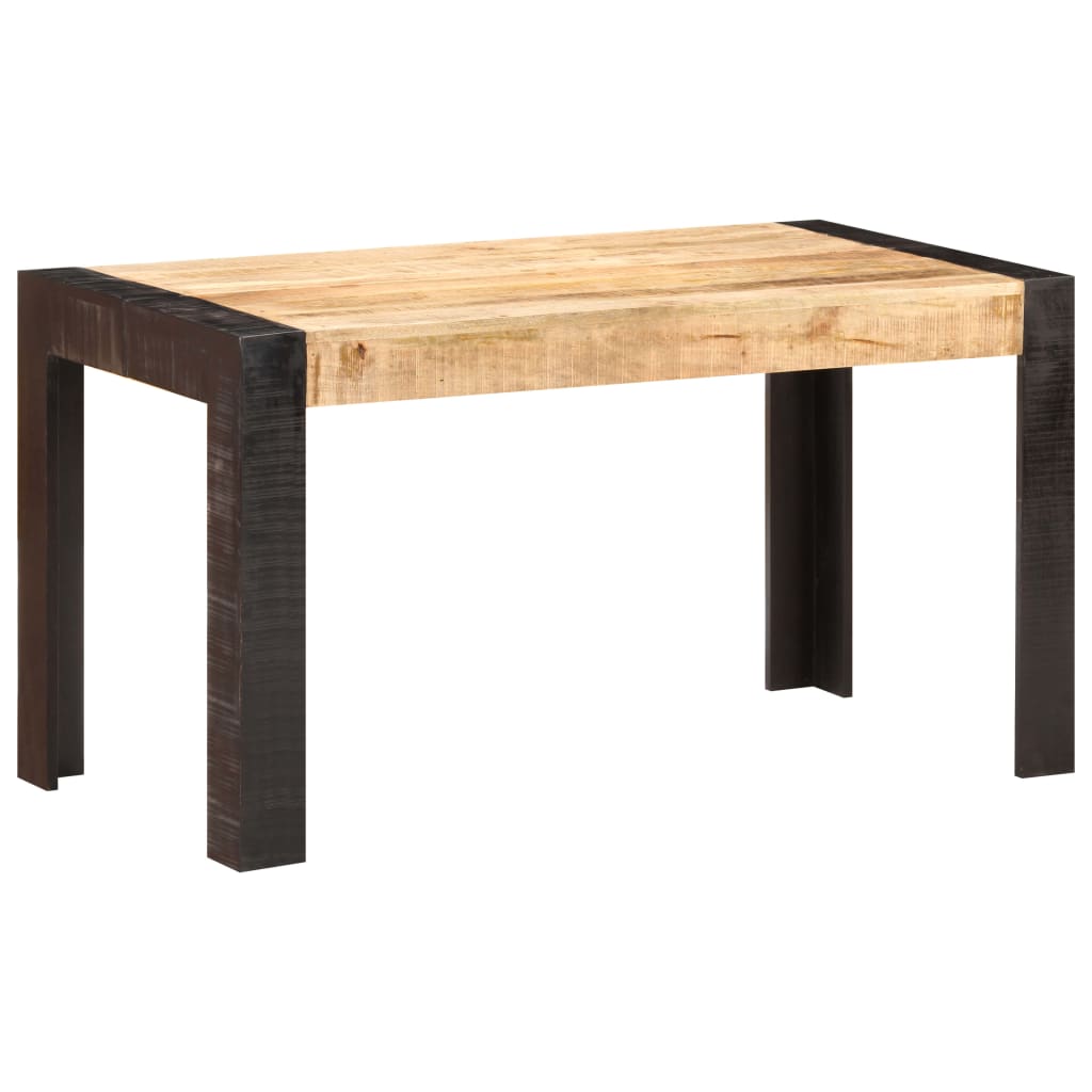 Blagovaonski stol 140x70x76 cm od masivnog grubog drva manga