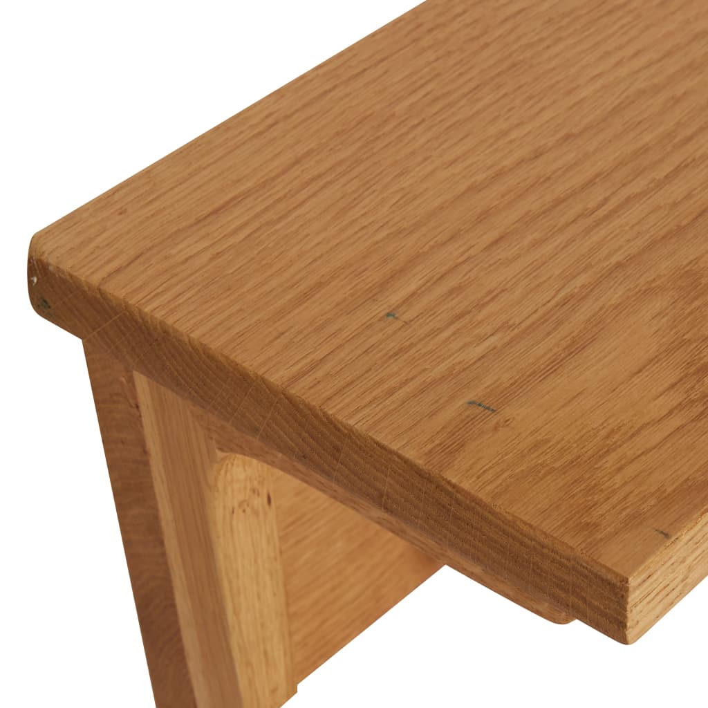 Vješalica za kapute 60 x 16 x 16 cm od masivne hrastovine