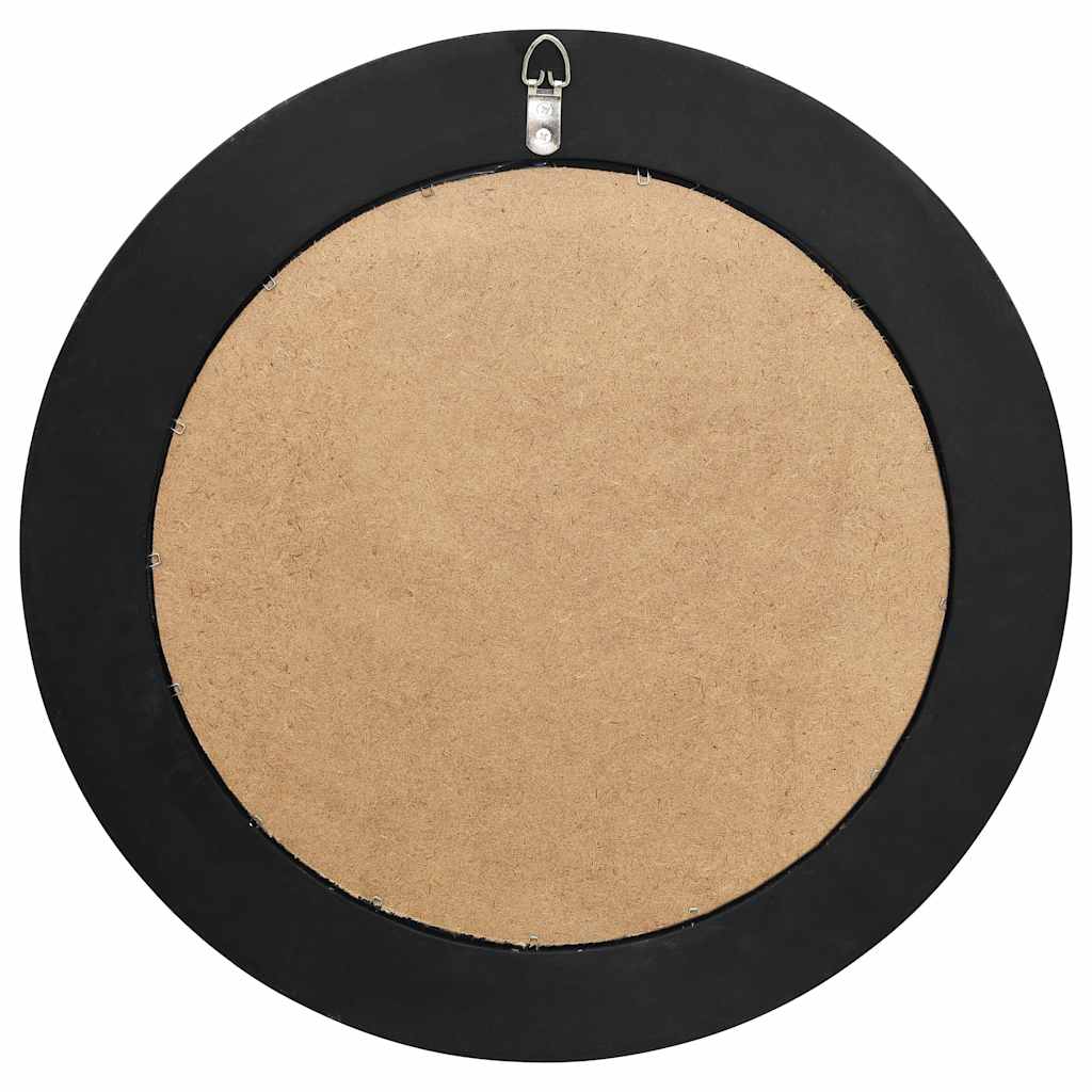 Zidno ogledalo u baroknom stilu 50 cm crno