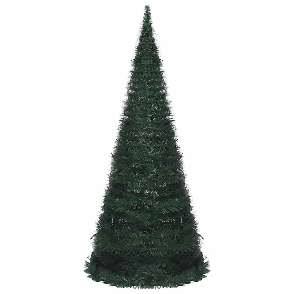 Prigodno osvijetljeno umjetno božićno drvce zeleno 210 cm