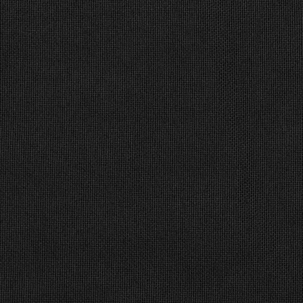 Zavjese za zamračivanje s kukama 2 kom crne 140 x 225 cm