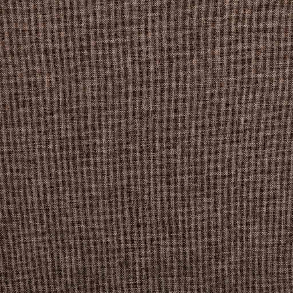 Zavjesa za zamračivanje s prstenima smeđe-siva 290 x 245 cm