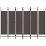 Sobna pregrada sa 6 panela antracit 240 x 180 cm