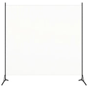 Sobna pregrada bijela 175 x 180 cm od tkanine