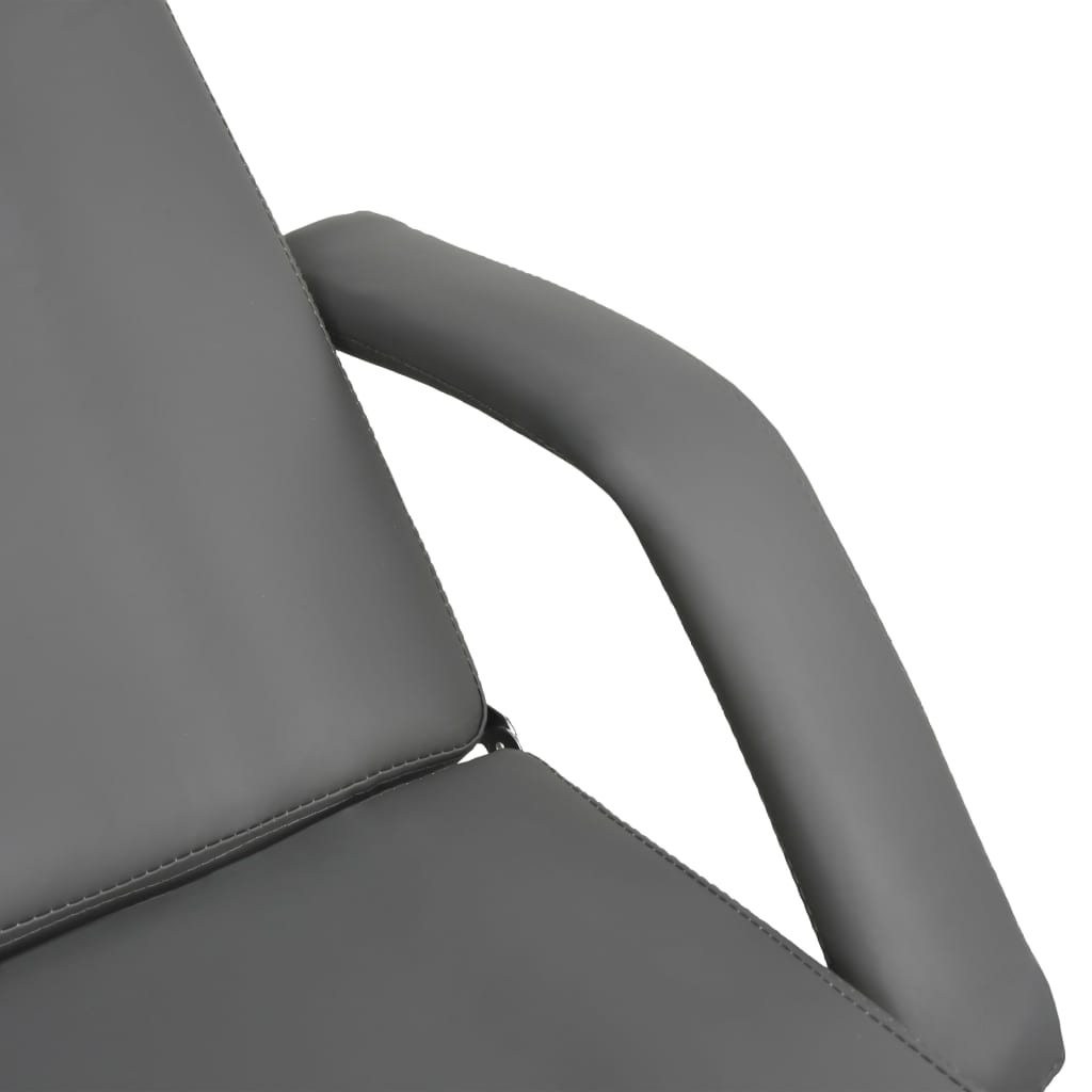 Masažni stol sivi 180 x 62 x (86,5 - 118) cm