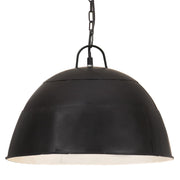 Industrijska viseća svjetiljka 25 W crna okrugla 41 cm E27