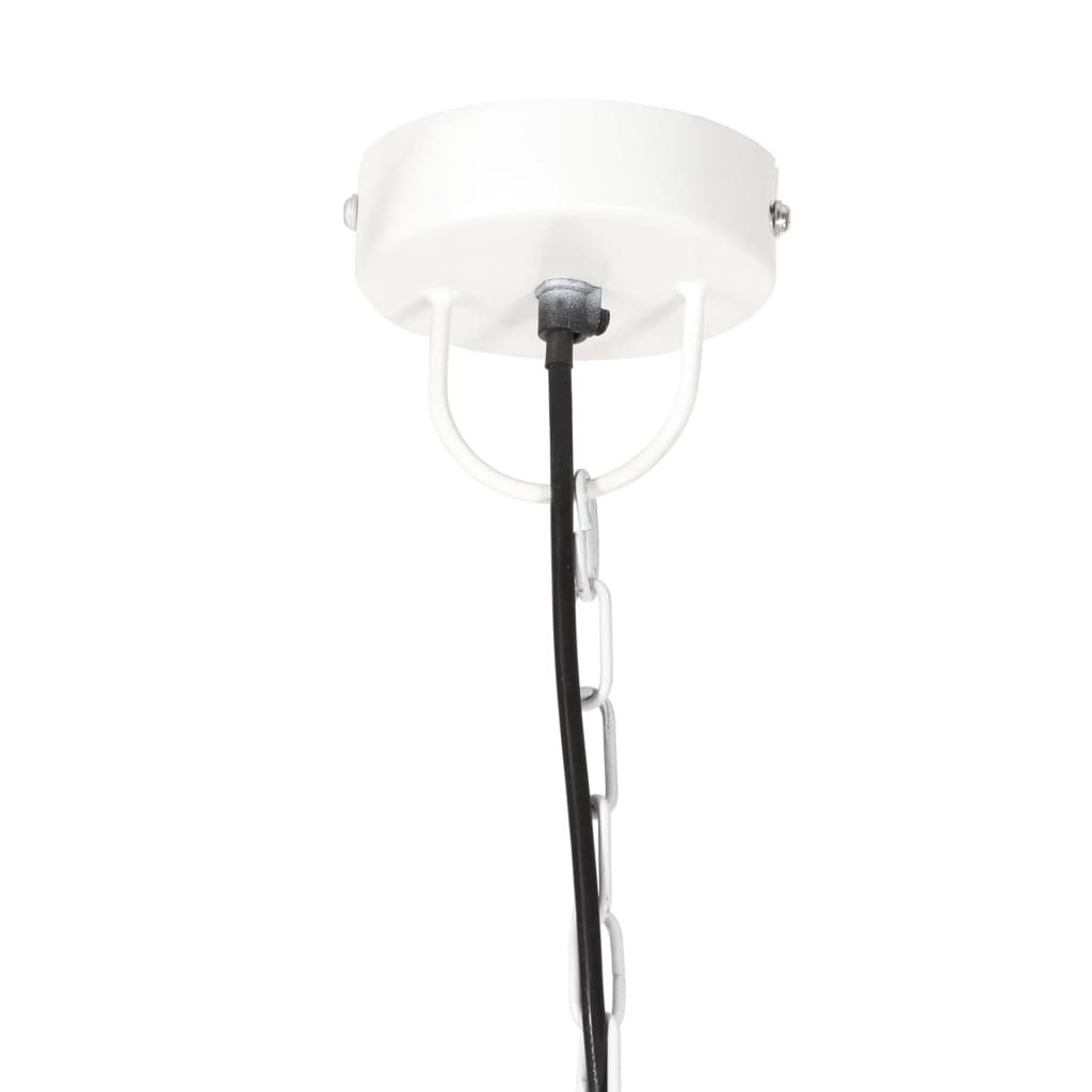Industrijska viseća svjetiljka 25 W bijela okrugla 42 cm E27