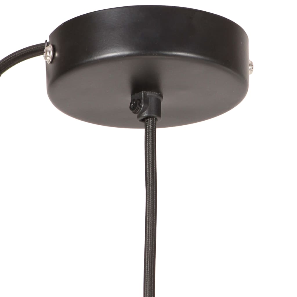 Viseća svjetiljka 25 W crna okrugla 17 cm E27
