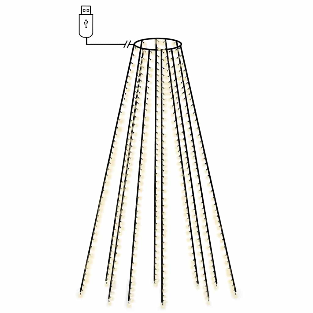Mrežasta svjetla za božićno drvce s 400 LED žarulja 400 cm