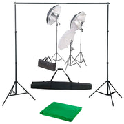 Oprema za fotografski studio sa setom svjetiljki i pozadinom